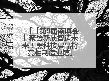 「第9届南博会」聚势新质智造未来！黑科技展品将亮相制造业馆