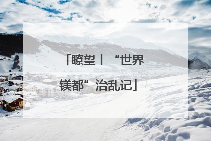 瞭望丨“世界镁都”治乱记