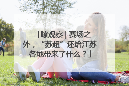 瞭观察 | 赛场之外，“苏超”还给江苏各地带来了什么？