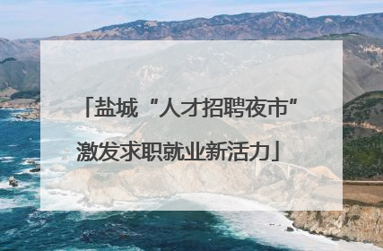 盐城“人才招聘夜市”激发求职就业新活力