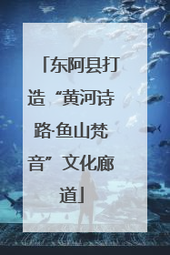 东阿县打造“黄河诗路·鱼山梵音”文化廊道