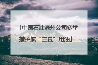 中国石油滨州公司多举措护航“三夏”用油