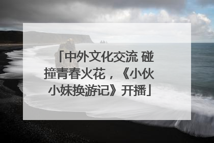 中外文化交流 碰撞青春火花，《小伙小妹换游记》开播