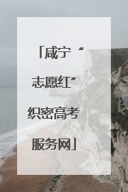 咸宁“志愿红”织密高考服务网