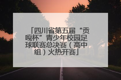 四川省第五届“贡嘎杯”青少年校园足球联赛总决赛（高中组）火热开赛