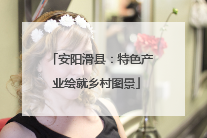 安阳滑县：特色产业绘就乡村图景