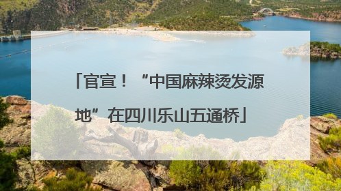 官宣！“中国麻辣烫发源地”在四川乐山五通桥