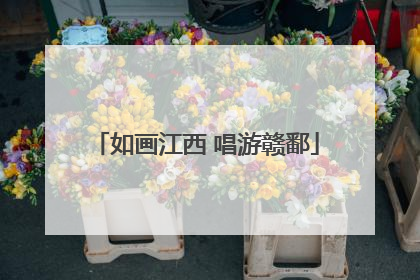 如画江西 唱游赣鄱