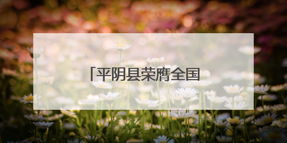 平阴县荣膺全国文明城市称号 文明创建结硕果