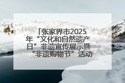 张家界市2025年“文化和自然遗产日”非遗宣传展示暨“非遗购物节”活动在慈利县盛大启幕