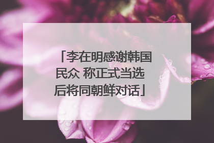 李在明感谢韩国民众 称正式当选后将同朝鲜对话