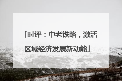 时评：中老铁路，激活区域经济发展新动能