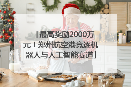 最高奖励2000万元！郑州航空港竞逐机器人与人工智能赛道