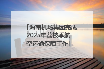 海南机场集团完成2025年荔枝季航空运输保障工作