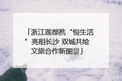 浙江莲都携“慢生活”亮相长沙 双城共绘文旅合作新图景