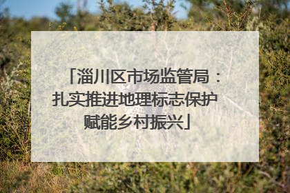 淄川区市场监管局：扎实推进地理标志保护 赋能乡村振兴
