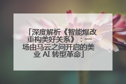 深度解析《智能爆改 重构美好关系》：一场由马云之问开启的美业 AI 转型革命