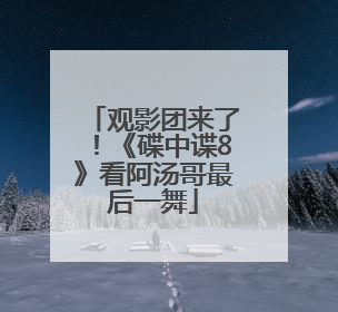 观影团来了！《碟中谍8》看阿汤哥最后一舞
