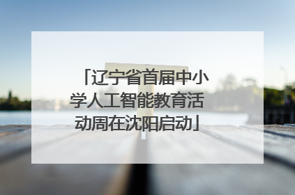 辽宁省首届中小学人工智能教育活动周在沈阳启动