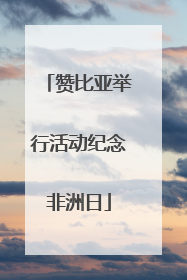 赞比亚举行活动纪念非洲日