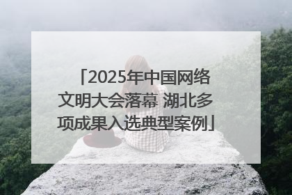 2025年中国网络文明大会落幕 湖北多项成果入选典型案例